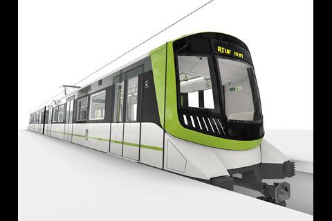 The appearance of the trains to be supplied for Montréal's Réseau Express Métropolitain automated light metro project has been revealed by the Alstom-led Groupe PMM consortium.